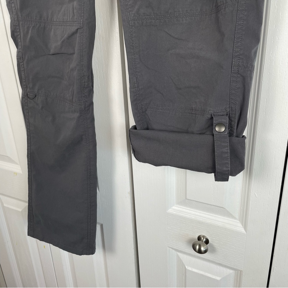 Kuhl Spire Roll up Hiking Pants Women’s 14 Gray Utility Straight Cargo Outdoor - Picture 8 of 16